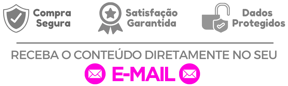 Compra segura, satisfação garantida, privacidade protegida e entrega por e-mail